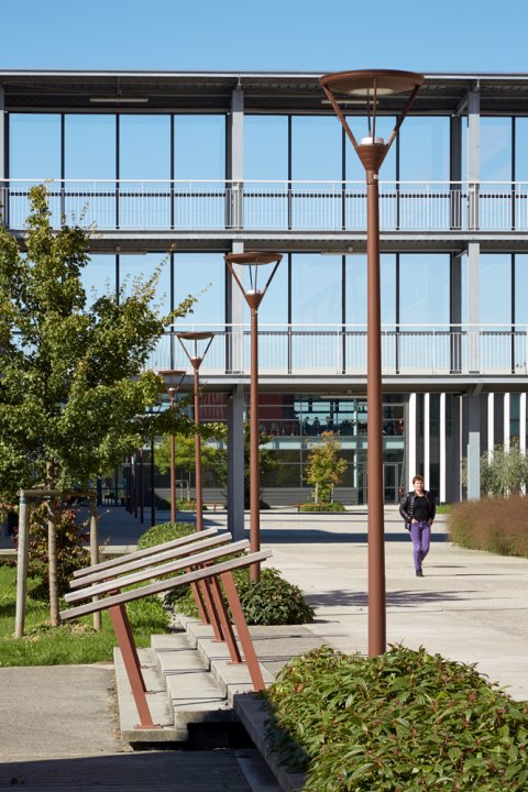 ARVAL architecture - Cité scolaire-Espaces extérieurs – Amiens - 5 arval cité scolaire amiens