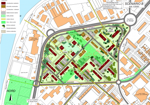 ARVAL architecture - NPRNU – Quartier Clos des Roses – Compiègne - 8 ARVAL NPNRU Clos des Roses Compiègne