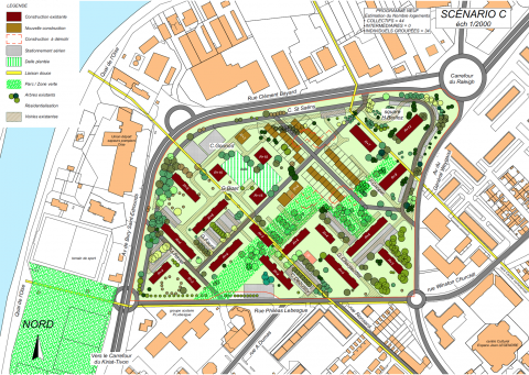 ARVAL architecture - NPRNU – Quartier Clos des Roses – Compiègne - 9 ARVAL NPNRU Clos des Roses Compiègne