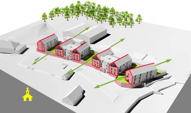 ARVAL architecture - 40 Logements – Verneuil-en-Halatte - 4 ARVAL Logements Verneuil-en-Halatte