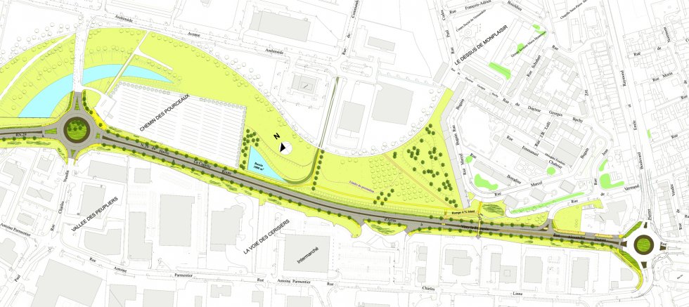 ARVAL architecture - Passerelle piétonne – Saint Quentin - 10 arval RD 1029 1