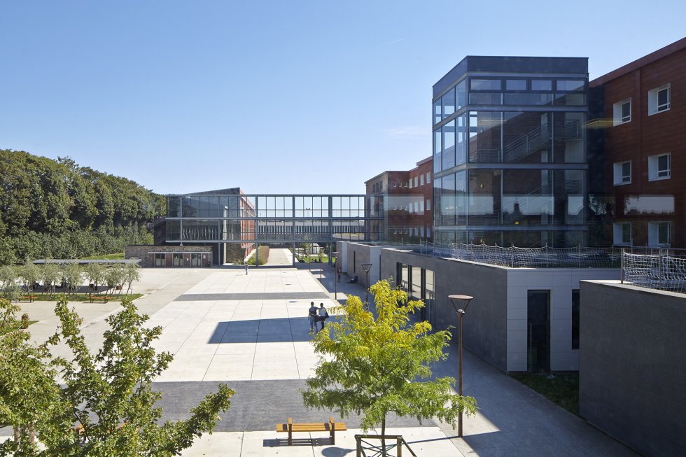 ARVAL architecture - Cité scolaire-Réhabilitation – Amiens - 4 Arval Cité scolaire Réhabilitation 5