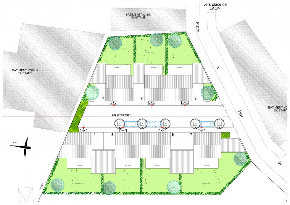 ARVAL architecture - Sente de Cuffies – Soissons - 8 Arval Sente de Cuffies Soissons 8