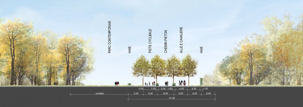 ARVAL architecture - Aménagement du bois communal – Verneuil - 6 arval bois de Verneuil