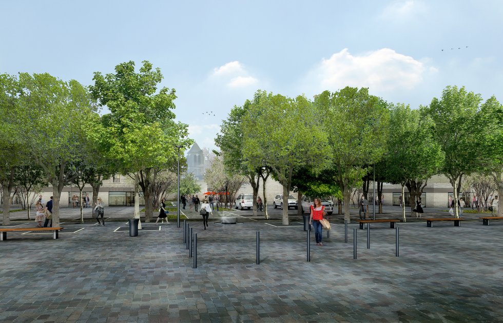 ARVAL architecture - Requalification du centre-ville – Gouvieux - 1 arval centre ville gouvieux