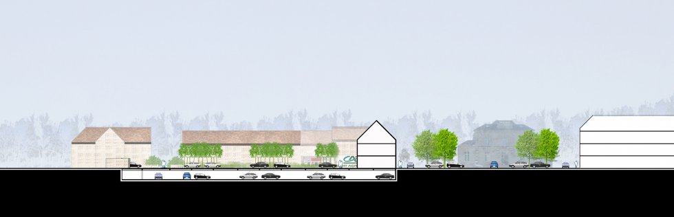 ARVAL architecture - Requalification du centre-ville – Gouvieux - 3 arval centre ville gouvieux