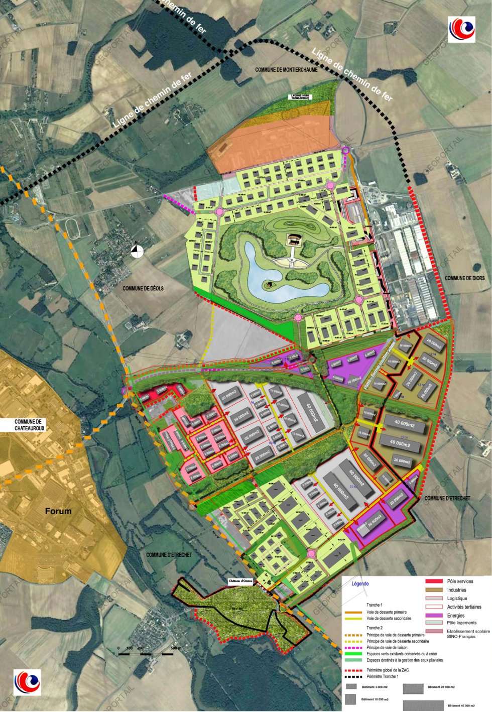 ARVAL architecture - Site d’Ozans et 517è RT – Châteauroux - 2 Arval Châteauroux