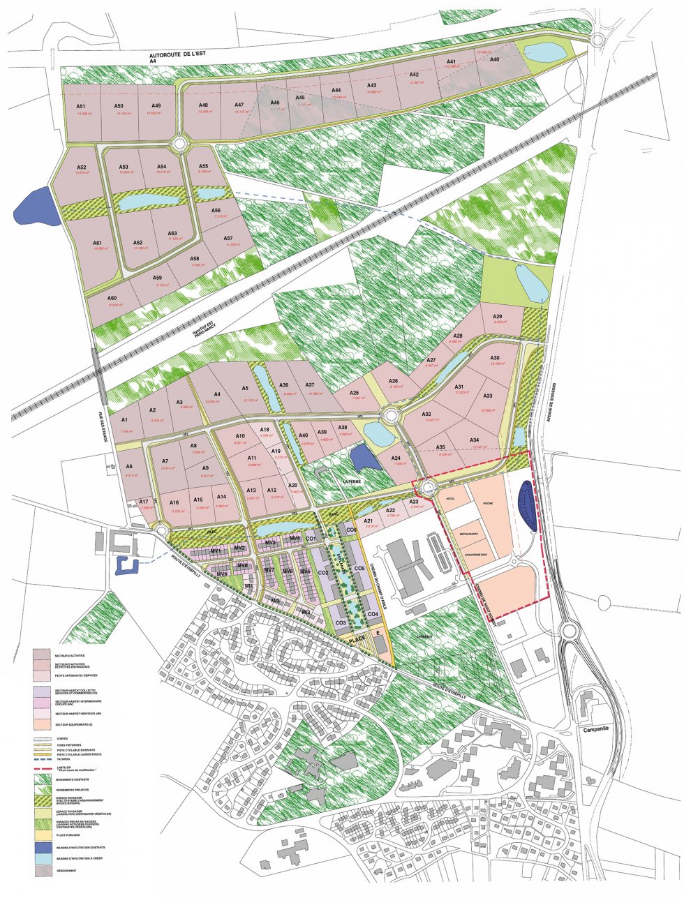 ARVAL architecture - Extension de la ZIR de la Moiserie – Château-Thierry - 3 Arval La Moiserie Château Thierry