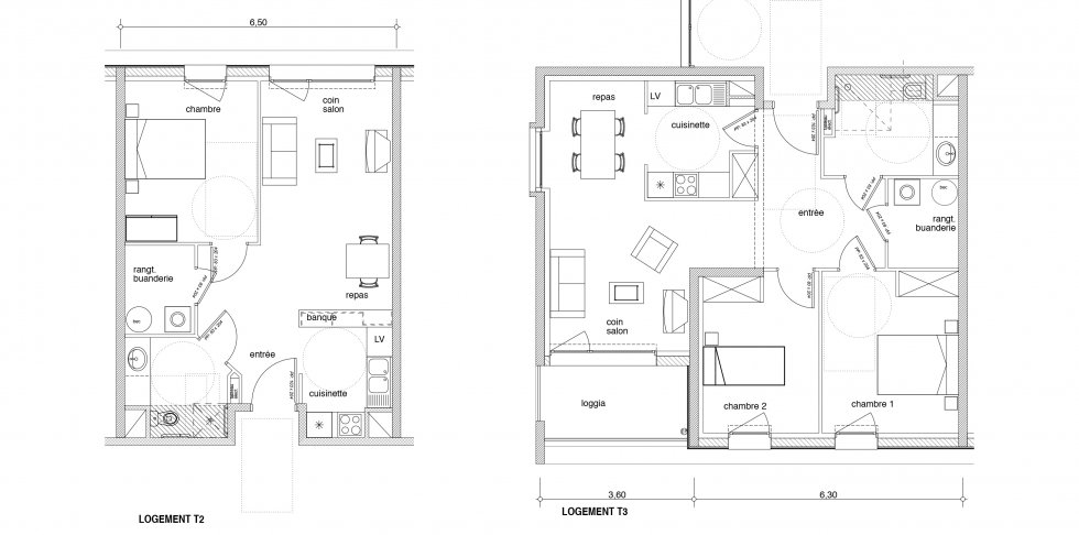 ARVAL architecture - 50 logements personnes âgées – Choisy-au-Bac - 7 Arval logements Choisy au Bac