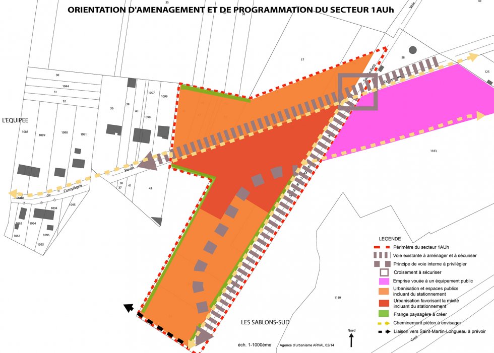 ARVAL architecture - PLAN LOCAL D’URBANISME (PLU) – BAZICOURT (60) - 3 Orientation d'Aménagement et de programmation