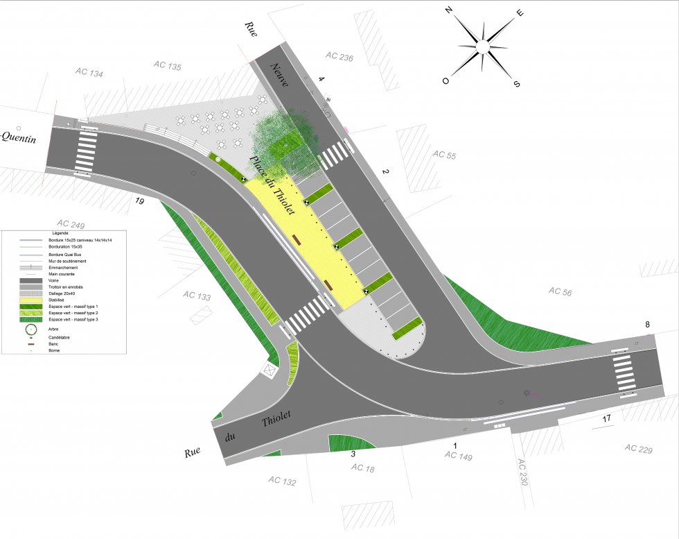 ARVAL architecture - Place du Thiolet – Itancourt - 1 ARVAL place Itancourt