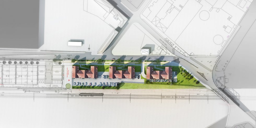 ARVAL architecture - Résidence des archers – Crépy-en-Valois - 1 Arval Victor Hugo
