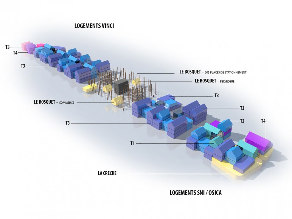 ARVAL architecture - ECOQUARTIER – SENLIS - 3 Arval ecoquartier Senlis