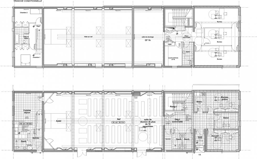 ARVAL architecture - Maison paroissiale – Cuise-la-Motte - 11 Arval Chapelle Cuise la Motte