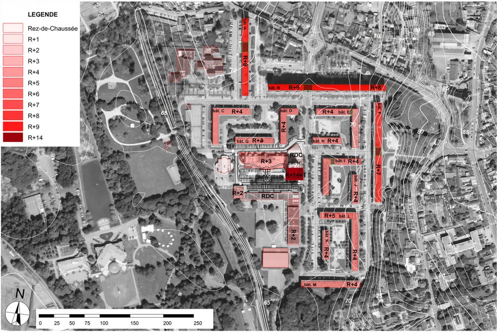 ARVAL architecture - NPNRU – Etude quartier Saint-Lucien – Beauvais - 1 1509-St Lucien-analyse urbaine-epannelage