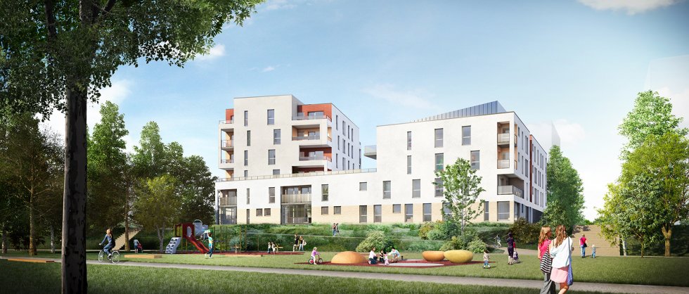 ARVAL architecture - 44 logements – Amiens - 2 ARVAL 44 logements à Amiens ZAC de la Gare de la Vallé Lot A32 pers 2