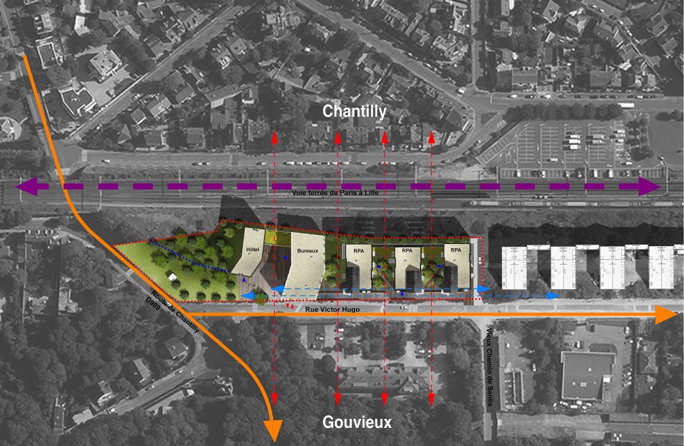 ARVAL architecture - Equipements et logements – Chantilly - 2 ARVAL Equipements et logements Chantilly