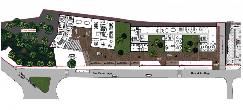 ARVAL architecture - Equipements et logements – Chantilly - 6 ARVAL Equipements et logements Chantilly