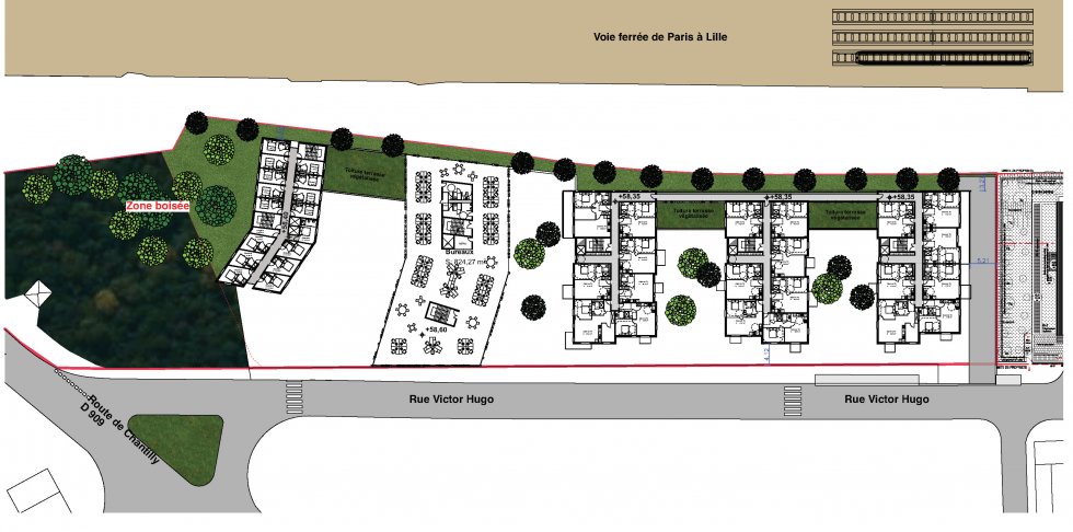 ARVAL architecture - Equipements et logements – Chantilly - 7 ARVAL Equipements et logements Chantilly