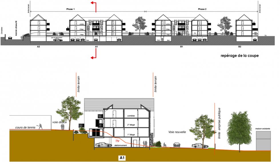 ARVAL architecture - 40 Logements – Verneuil-en-Halatte - 8 ARVAL Logements Verneuil-en-Halatte