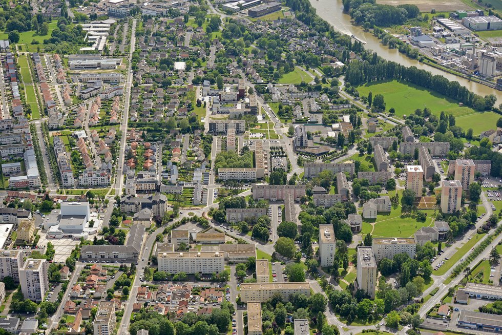 ARVAL architecture - NPRNU – Quartier Clos des Roses – Compiègne - 1 ARVAL NPNRU Compiègne