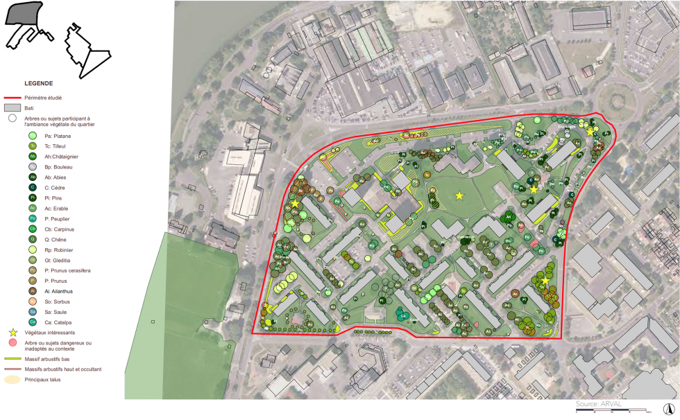 ARVAL architecture - NPRNU – Quartier Clos des Roses – Compiègne - 4 ARVAL NPNRU Clos des Roses Compiègne