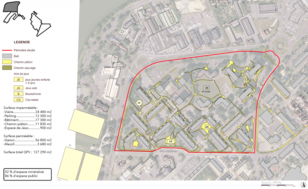 ARVAL architecture - NPRNU – Quartier Clos des Roses – Compiègne - 5 ARVAL NPNRU Clos des Roses Compiègne