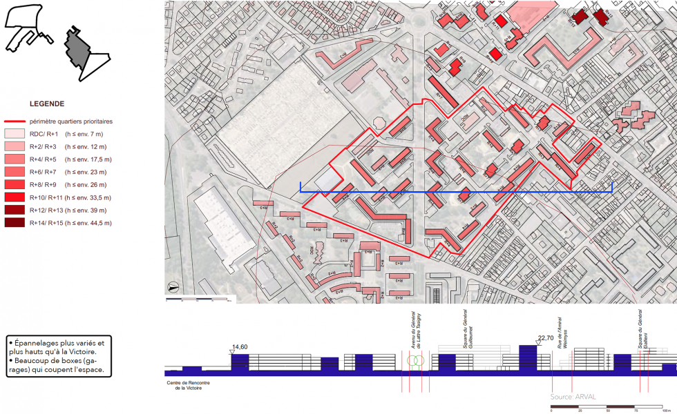 ARVAL architecture - NPRNU – Quartiers Victoire/ Maréchaux – Compiègne - 7 ARVAL NPNRU Les Maréchaux Compiègne