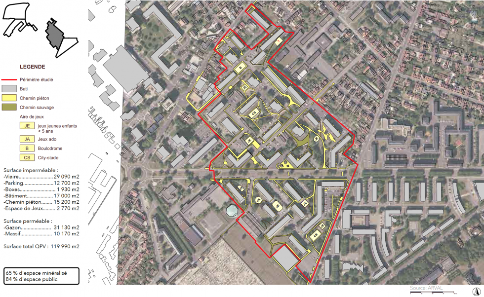 ARVAL architecture - NPRNU – Quartiers Victoire/ Maréchaux – Compiègne - 8 ARVAL NPNRU Les Maréchaux Compiègne