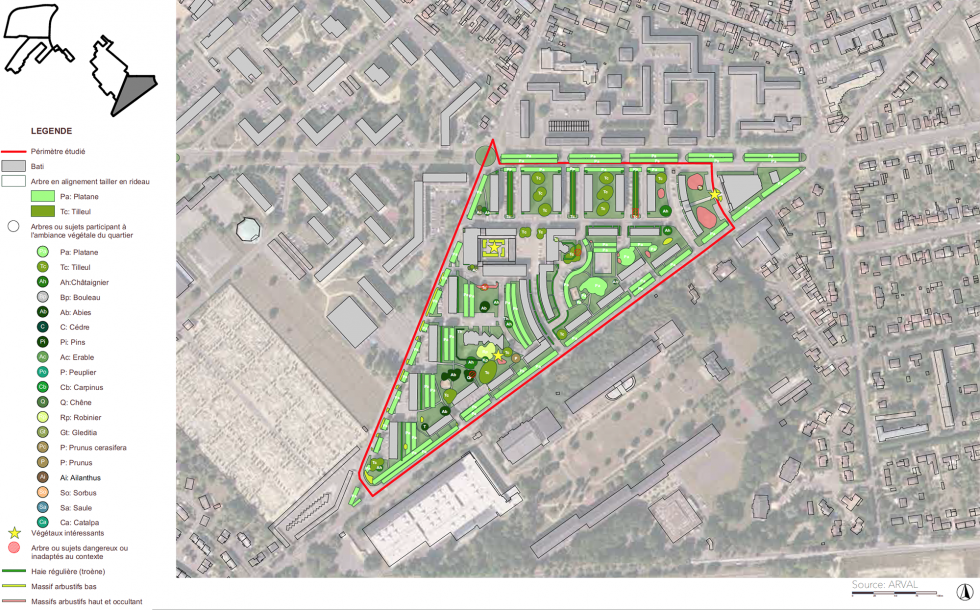 ARVAL architecture - NPRNU – Quartiers Victoire/ Maréchaux – Compiègne - 5 ARVAL NPNRU La Victoire Compiègne