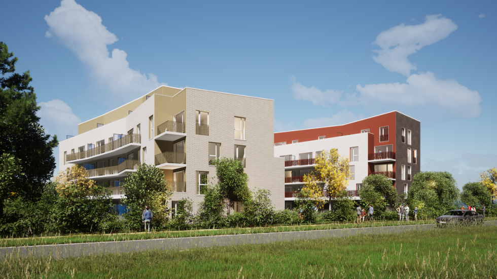 ARVAL architecture - 49 LOGEMENTS ILOT L3E2 – AMIENS - 1 49 logements ILOT L3E2 AMIENS