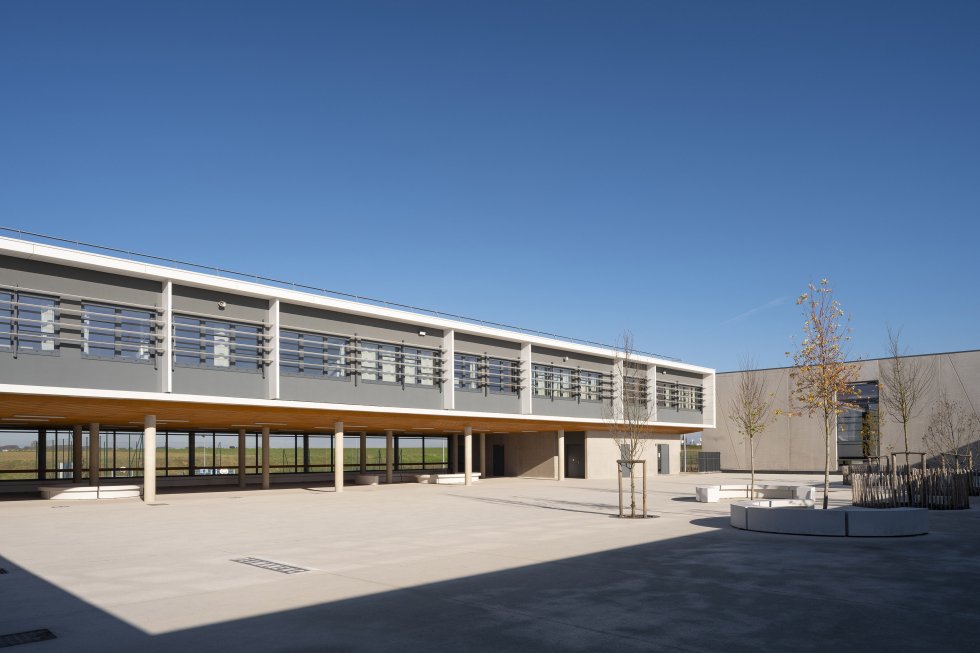 ARVAL architecture - Collège Jéhan Le Freron – Crèvecoeur-le-Grand - 4 ARVAL-Collège Jéhan le Freron Crèvecoeur-le-Grand