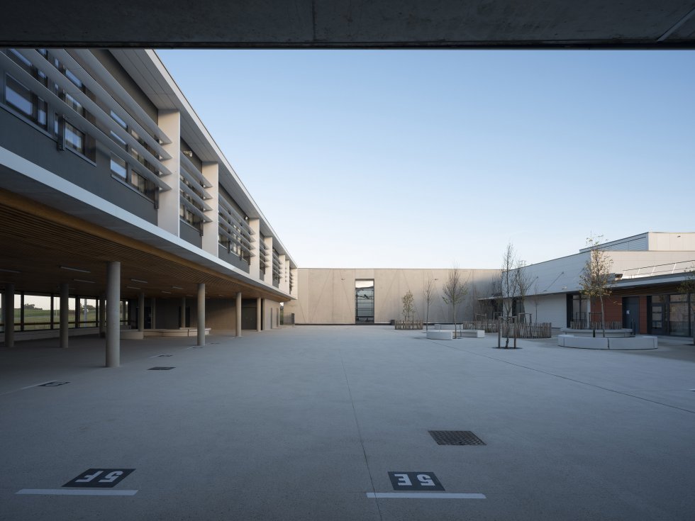 ARVAL architecture - Collège Jéhan Le Freron – Crèvecoeur-le-Grand - 5 ARVAL-Collège Jéhan le Freron Crèvecoeur-le-Grand