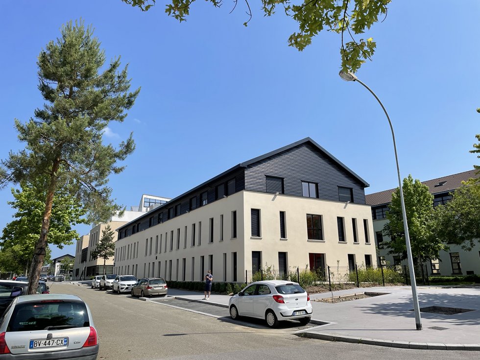 ARVAL architecture - FOYER 43 LOGEMENTS – SOISSONS - 1 ARVAL Foyer 43 logements CLESENCE Parc Gouraud à Soissons