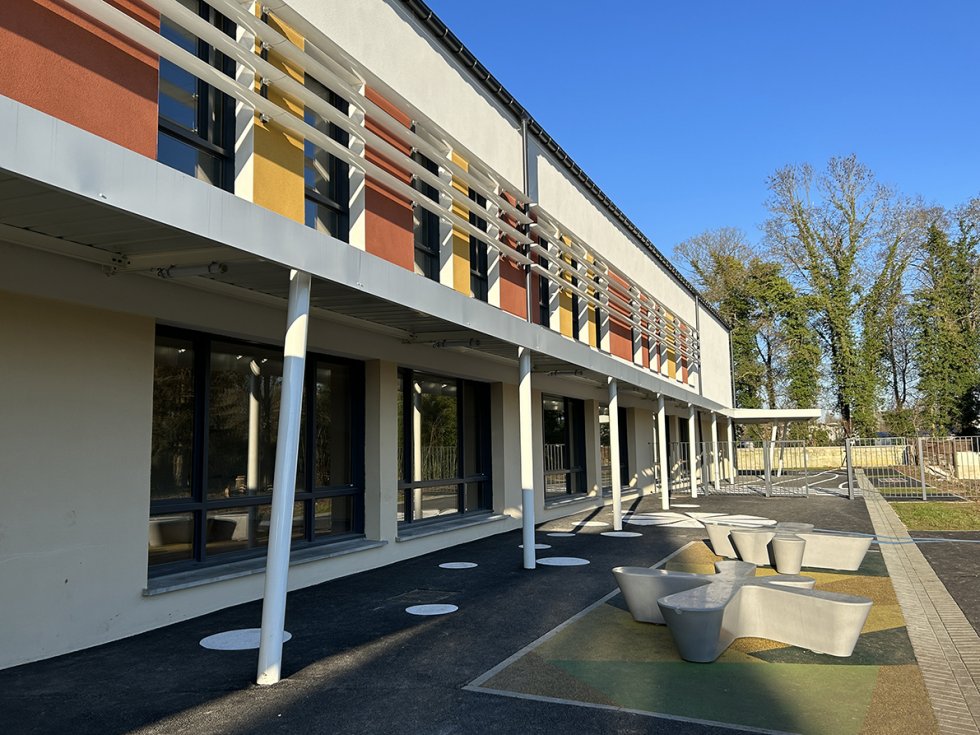 ARVAL architecture - GROUPE SCOLAIRE – NOGENT-SUR-OISE - 2 ARVAL Groupe scolaire Nogent-sur-Oise-sur-Oise