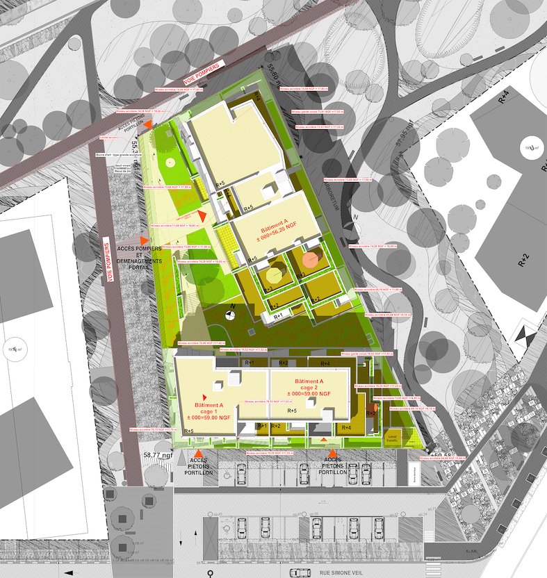 ARVAL architecture - 85 logements – LAGNY-SUR-MARNE - 4 ARVAL 85 logements Lagny-sur-Marne