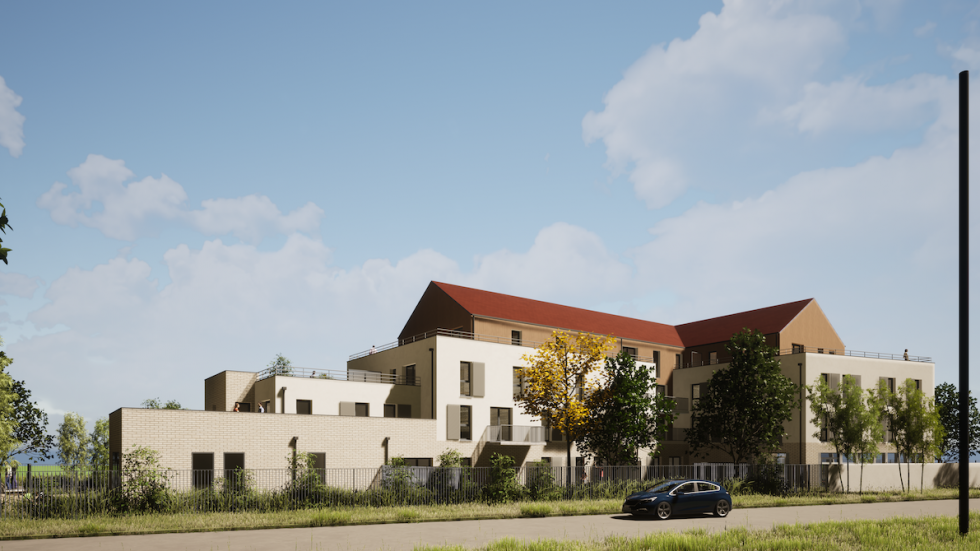 ARVAL architecture - 33 LOGEMENTS – COMPIEGNE - 6 ARVAL ILOT E4 VINCI