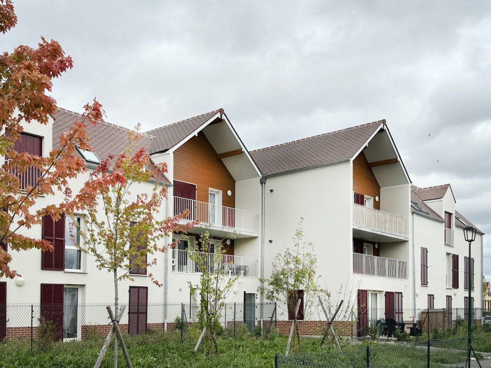 ARVAL architecture - 25 LOGEMENTS – LE MEUX - 1 ARVAL LOGEMENTS PICARDIE HABITAT LE MEUX