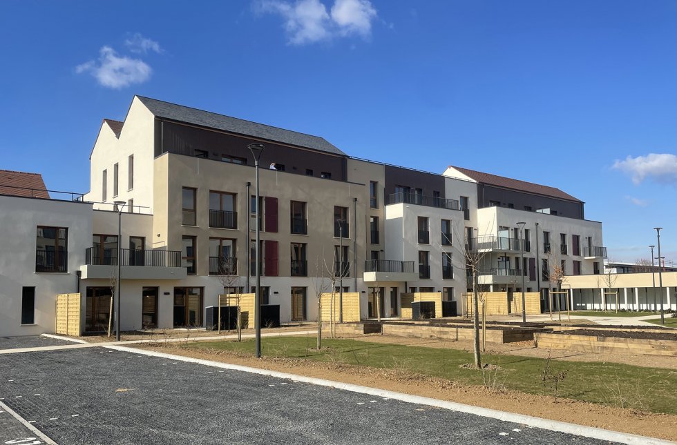 ARVAL architecture - 88 LOGEMENTS – MARGNY-LES-COMPIEGNE - 1 ARVAL - LOGEMENTS ILOT 4M LA PRAIRIE - MARGNY-LES COMPIEGNE