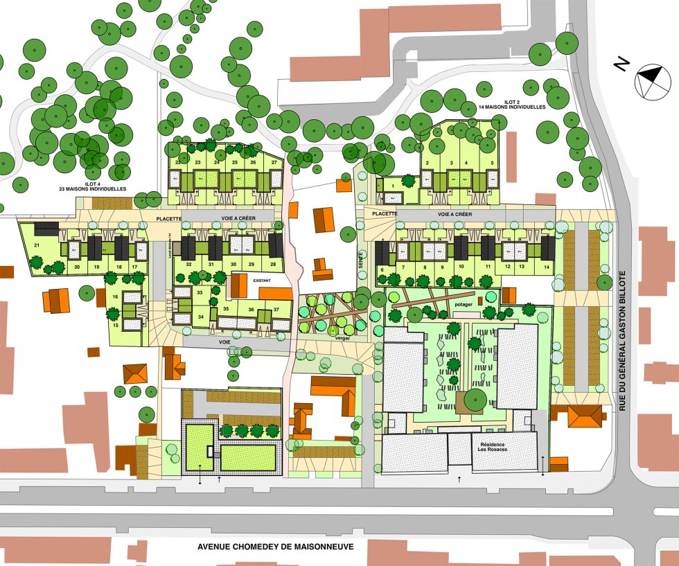 ARVAL architecture - ECOQUARTIER – CHOMEDEY-LES-TAUXELLES - 3 