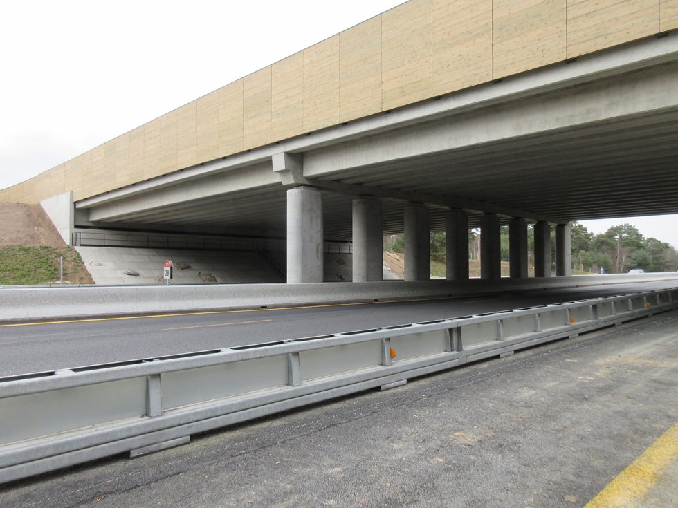 ARVAL architecture - EcoPont autoroute A1 – Ermenonville - 1 