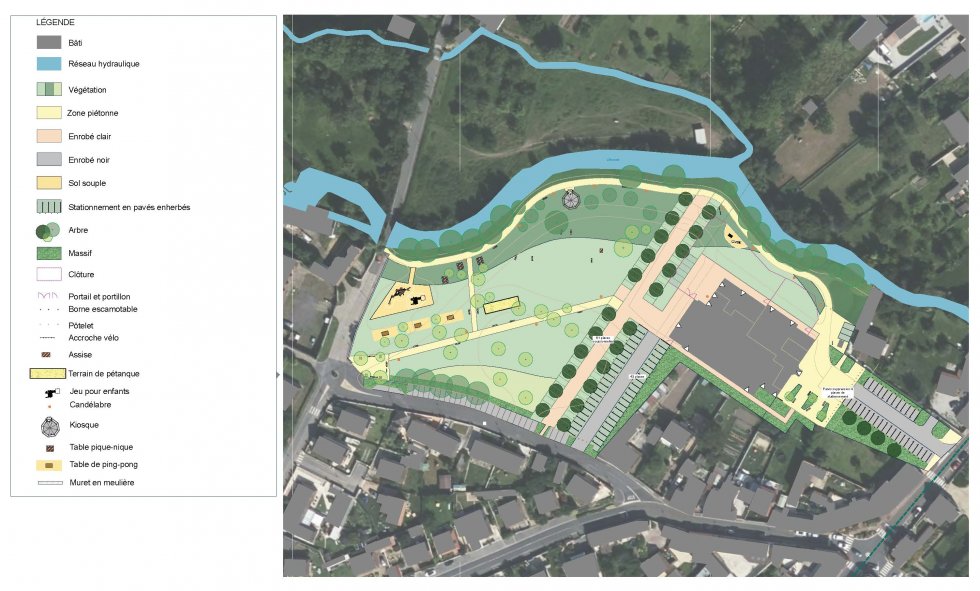 ARVAL architecture - Requalification parc – CLAIROIX - 1 ARVAL requalification parc de la salle polyvalente clairoix