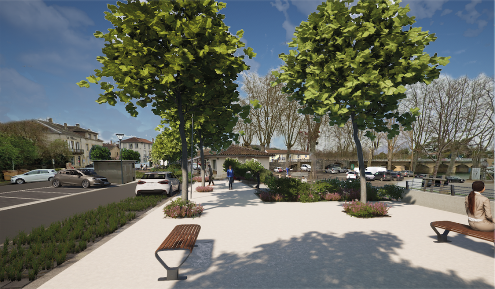 ARVAL architecture - REQUALIFICATION CENTRE VILLE – AIRE-SUR-L’ADOUR - 5 ARVAL - Aire sur l'Adour