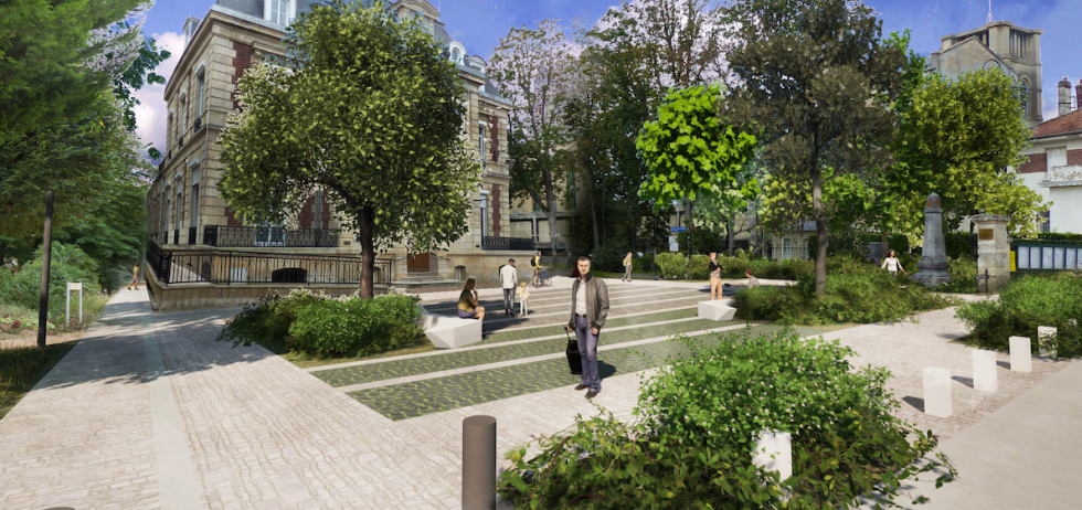 ARVAL architecture - PARVIS MAIRIE – MARGNY-LES-COMPIEGNE - 2 