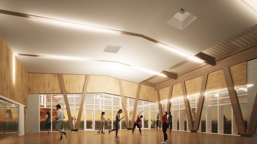 ARVAL architecture - SALLE MARCEL GUERIN – MARGNY LES COMPIEGNE - 6 Extension salle Marcel Guerin - ARVAL
