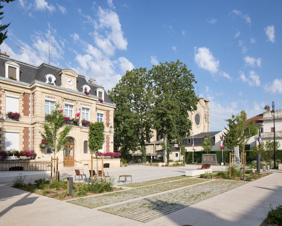 ARVAL architecture - PARVIS MAIRIE – MARGNY-LES-COMPIEGNE - 2 ARVAL architecture - PARVIS MAIRIE – MARGNY-LES-COMPIEGNE - 2