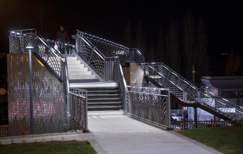 Passerelle piétonne – Saint Quentin